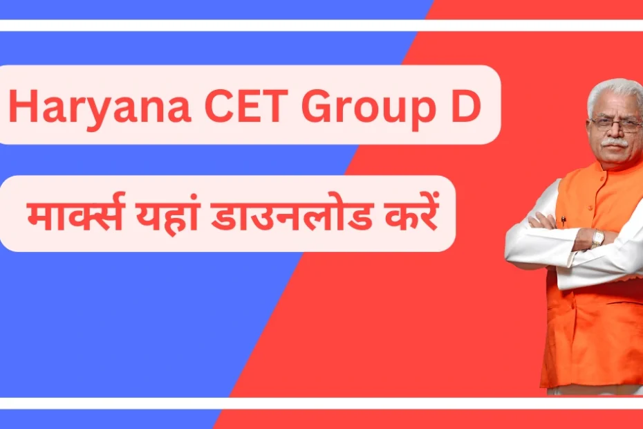 Haryana CET Group D Result 2023